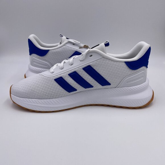 adidas X PLR Path White / Blue Men's Shoes - Picture 2 of 8